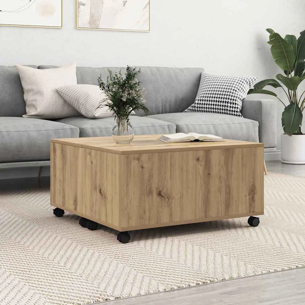 vidaXL VidaXL Coffee Table 75x75x38 cm Engineered Wood - Coffee Table