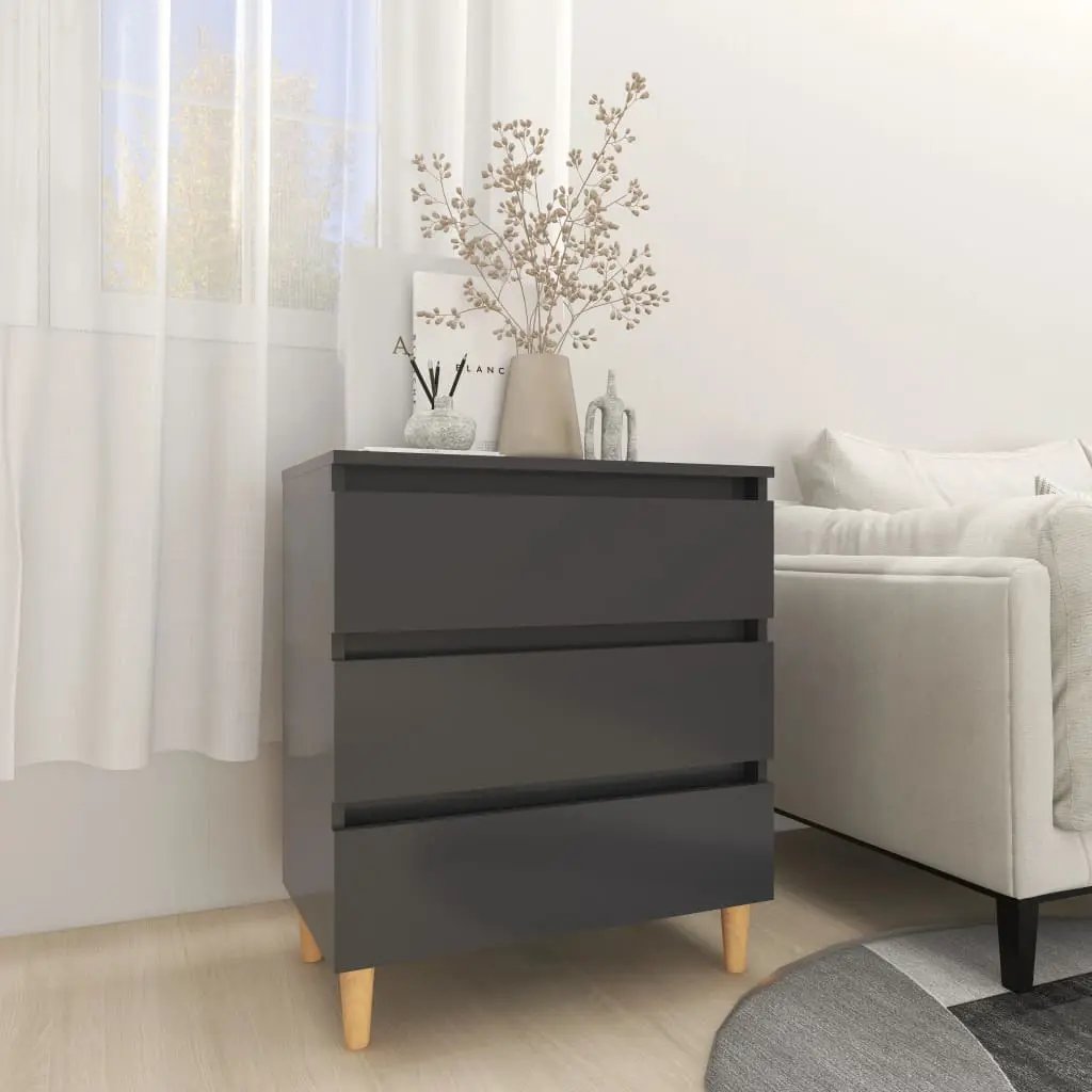vidaXL vidaXL Sideboard Smoked Oak 60x35x69 cm Engineered Wood - Sideboard