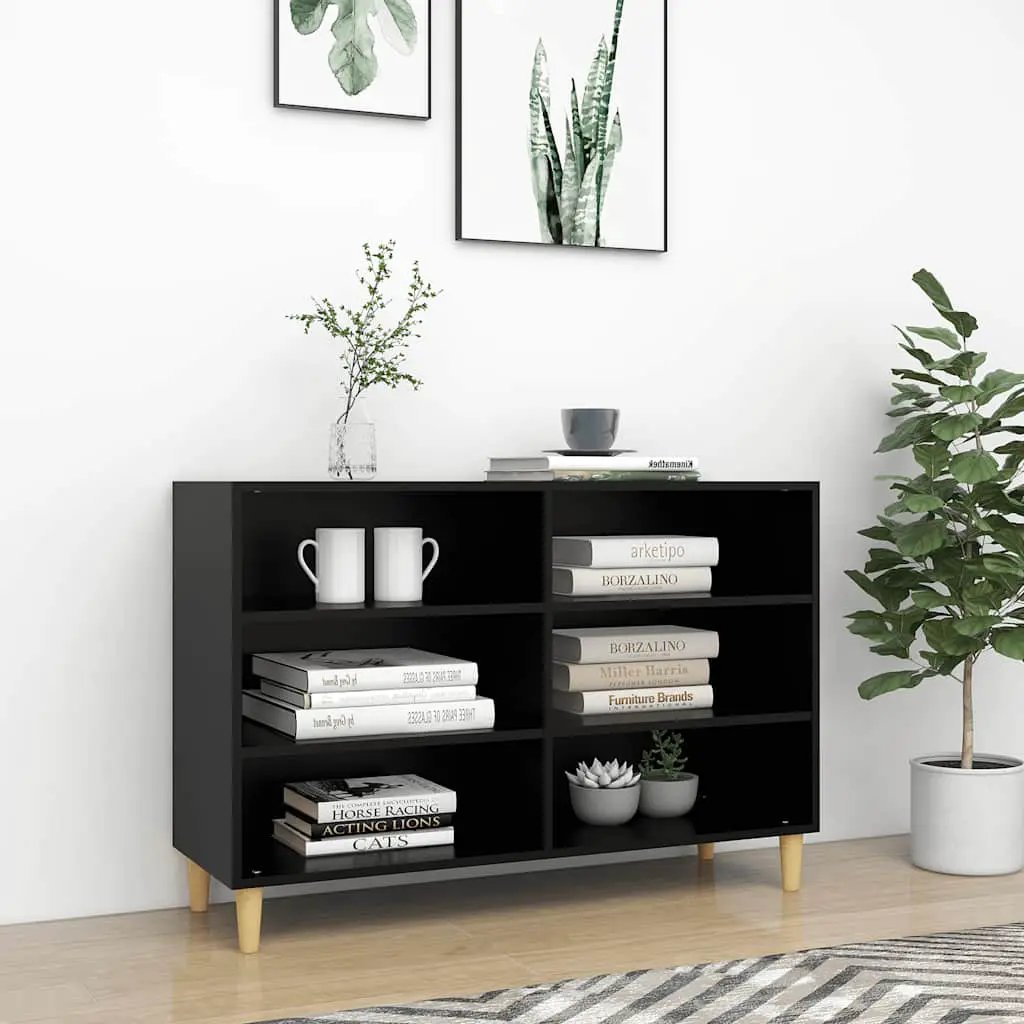 vidaXL vidaXL Sideboard Smoked Oak 103.5x35x70 cm Engineered Wood - Sideboard