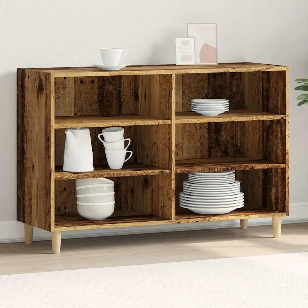 vidaXL vidaXL Sideboard Smoked Oak 103.5x35x70 cm Engineered Wood - Sideboard