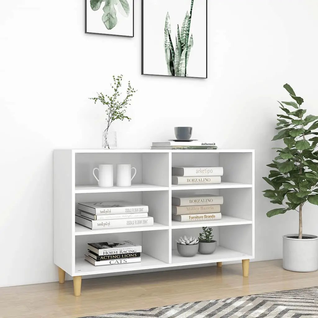 vidaXL vidaXL Sideboard Smoked Oak 103.5x35x70 cm Engineered Wood - Sideboard