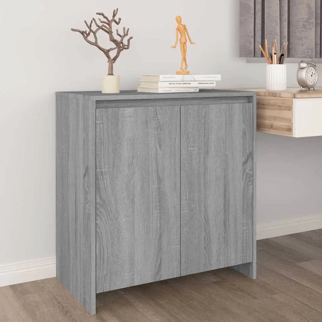 vidaXL vidaXL Sideboard Smoked Oak 70x41x75 cm Engineered Wood - Sideboard