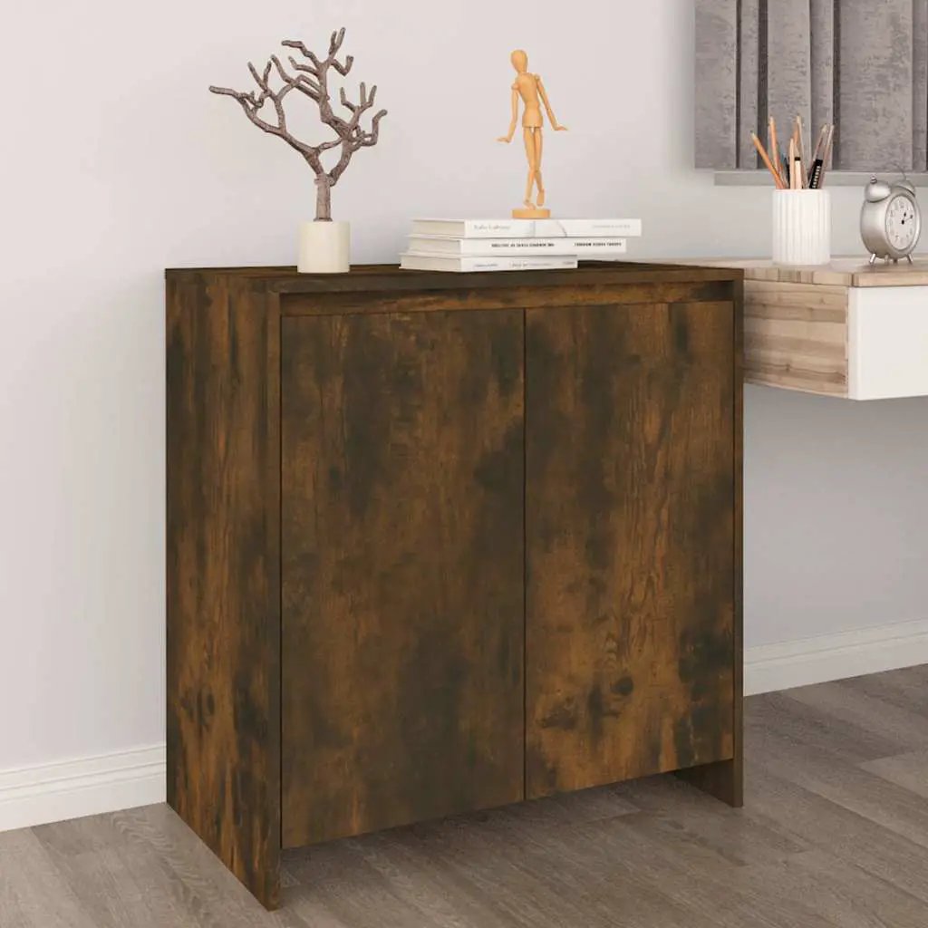 vidaXL vidaXL Sideboard Smoked Oak 70x41x75 cm Engineered Wood - Sideboard