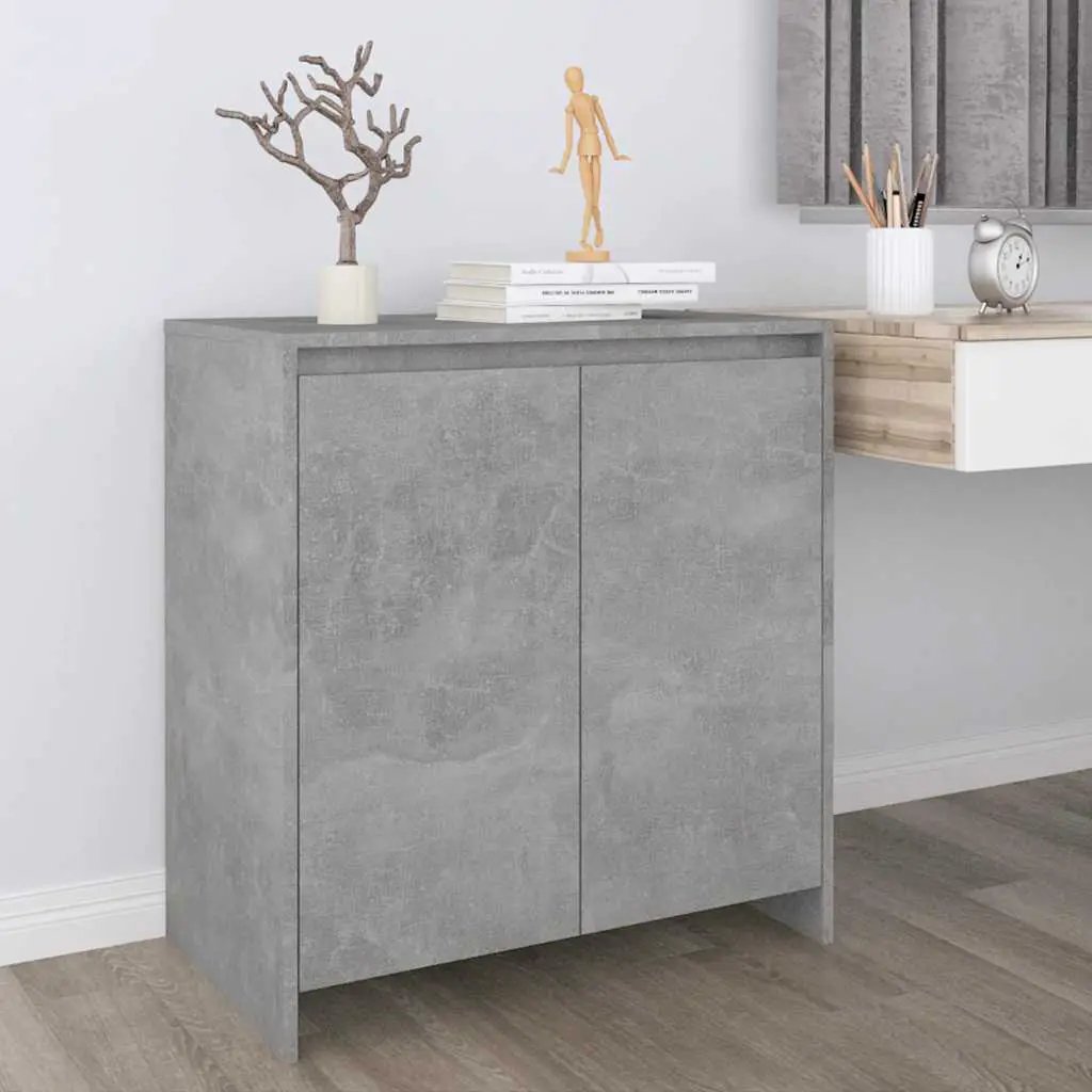vidaXL vidaXL Sideboard Smoked Oak 70x41x75 cm Engineered Wood - Sideboard