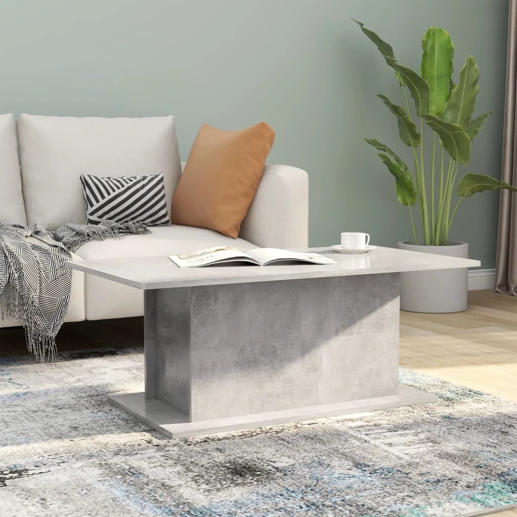 vidaXL Coffee Table 102 x 55.5 x 40 cm Engineered Wood for Modern Living Rooms Decor by vidaXL