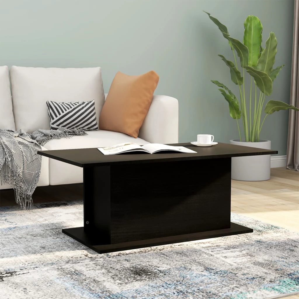 vidaXL Coffee Table 102 x 55.5 x 40 cm Engineered Wood for Modern Living Rooms Decor by vidaXL