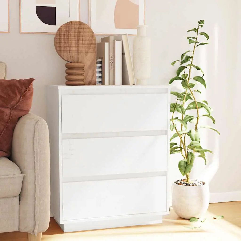 vidaXL vidaXL Sideboard 60x34x75 cm Solid Wood Pine - Sideboard