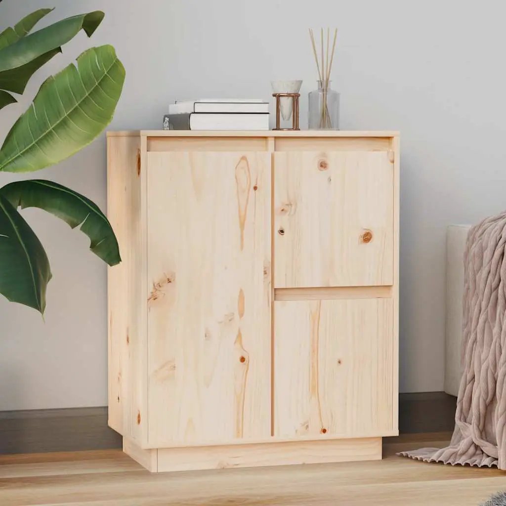 vidaXL vidaXL Sideboard 60x34x75 cm Solid Wood Pine - Sideboard