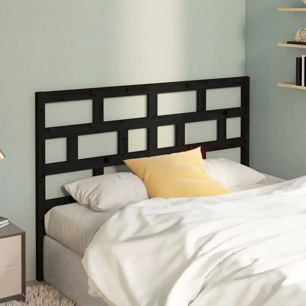 vidaXL Bed Headboard 81x4x100 cm Solid Wood Pine - from vidaXL