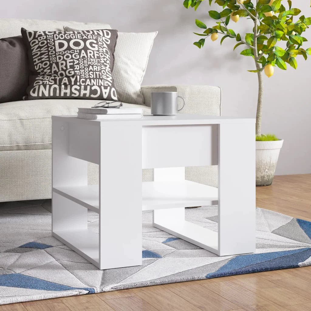 vidaXL Coffee Table 55.5x55x45 Engineered Wood by vidaXL