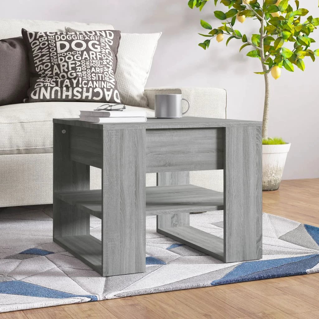 vidaXL Coffee Table 55.5x55x45 Engineered Wood by vidaXL