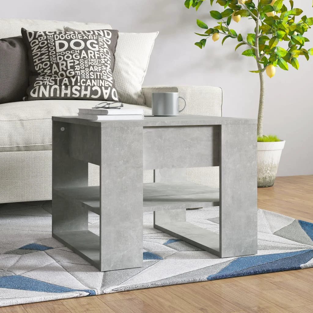 vidaXL Coffee Table 55.5x55x45 Engineered Wood by vidaXL