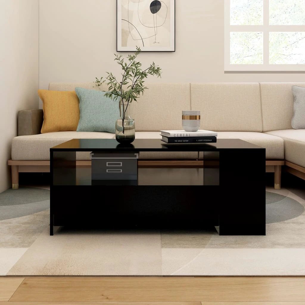 VidaXL CoffeeTable102x55x43.5cmOldWood LivingRoom by vidaXL