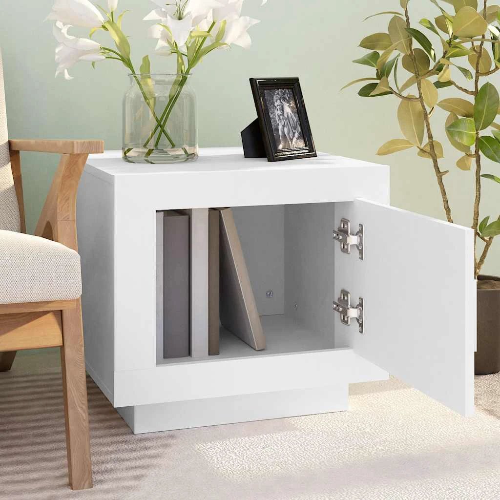 vidaXL VidaXL Coffee Table 51x50x45cm With One Door - Coffee Table