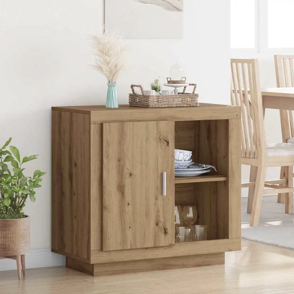 vidaXL vidaXL Sideboard Smoked Oak - Sideboard