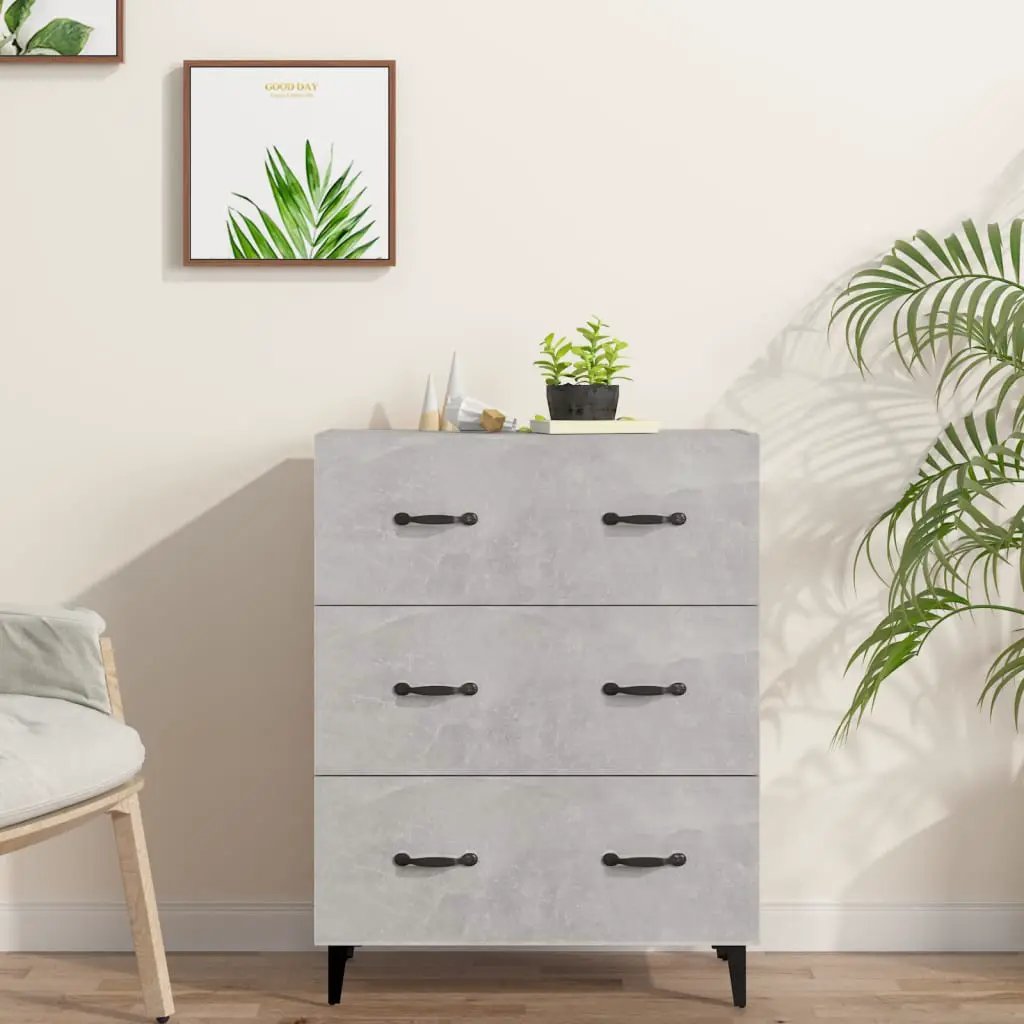 vidaXL vidaXL Sideboard Smoked Oak 69.5x34x90 cm Engineered Wood - Sideboard