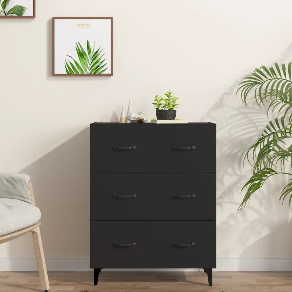 vidaXL vidaXL Sideboard Smoked Oak 69.5x34x90 cm Engineered Wood - Sideboard