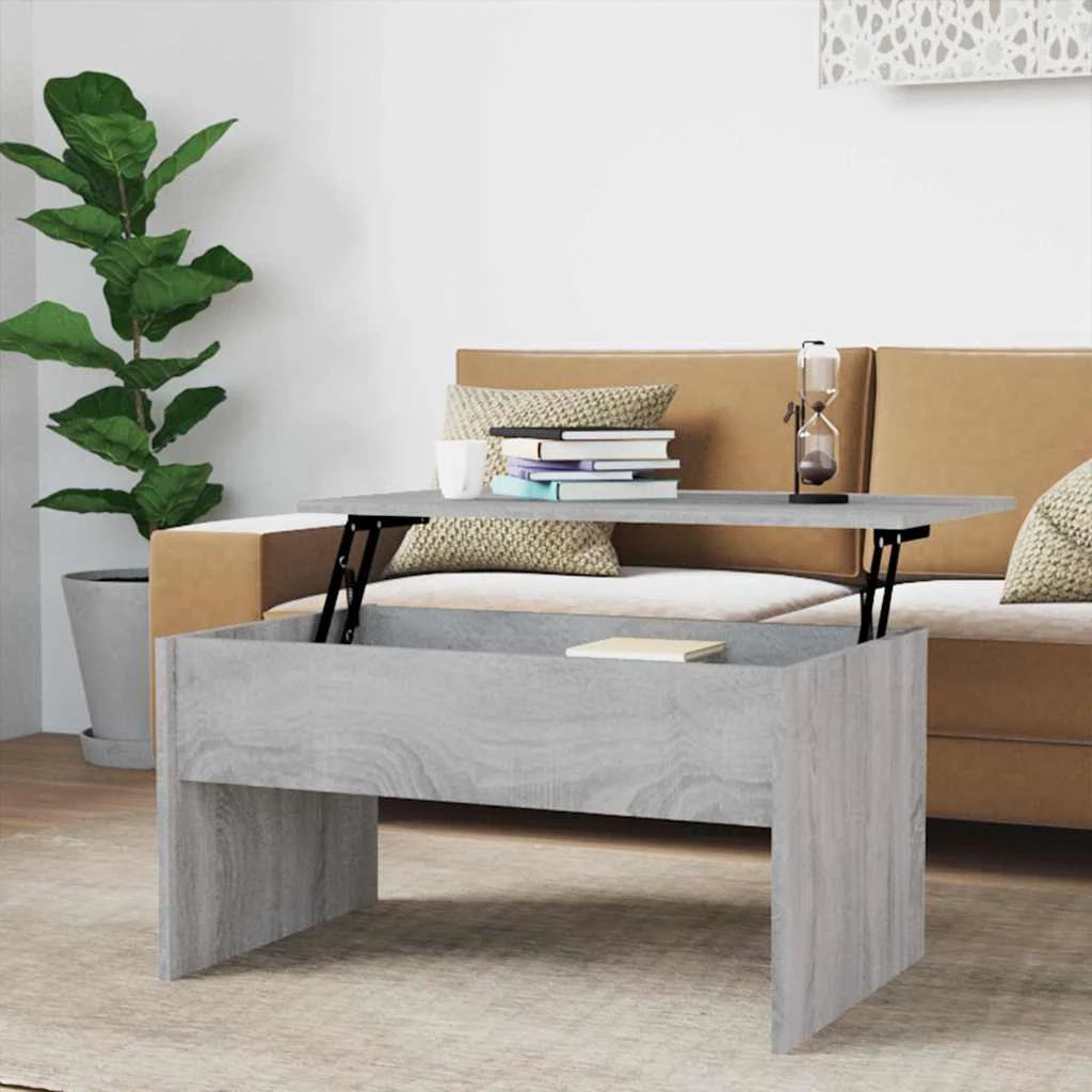 VidaXL Coffee Table 80x50.5x41.5cm EngineeredWood by vidaXL