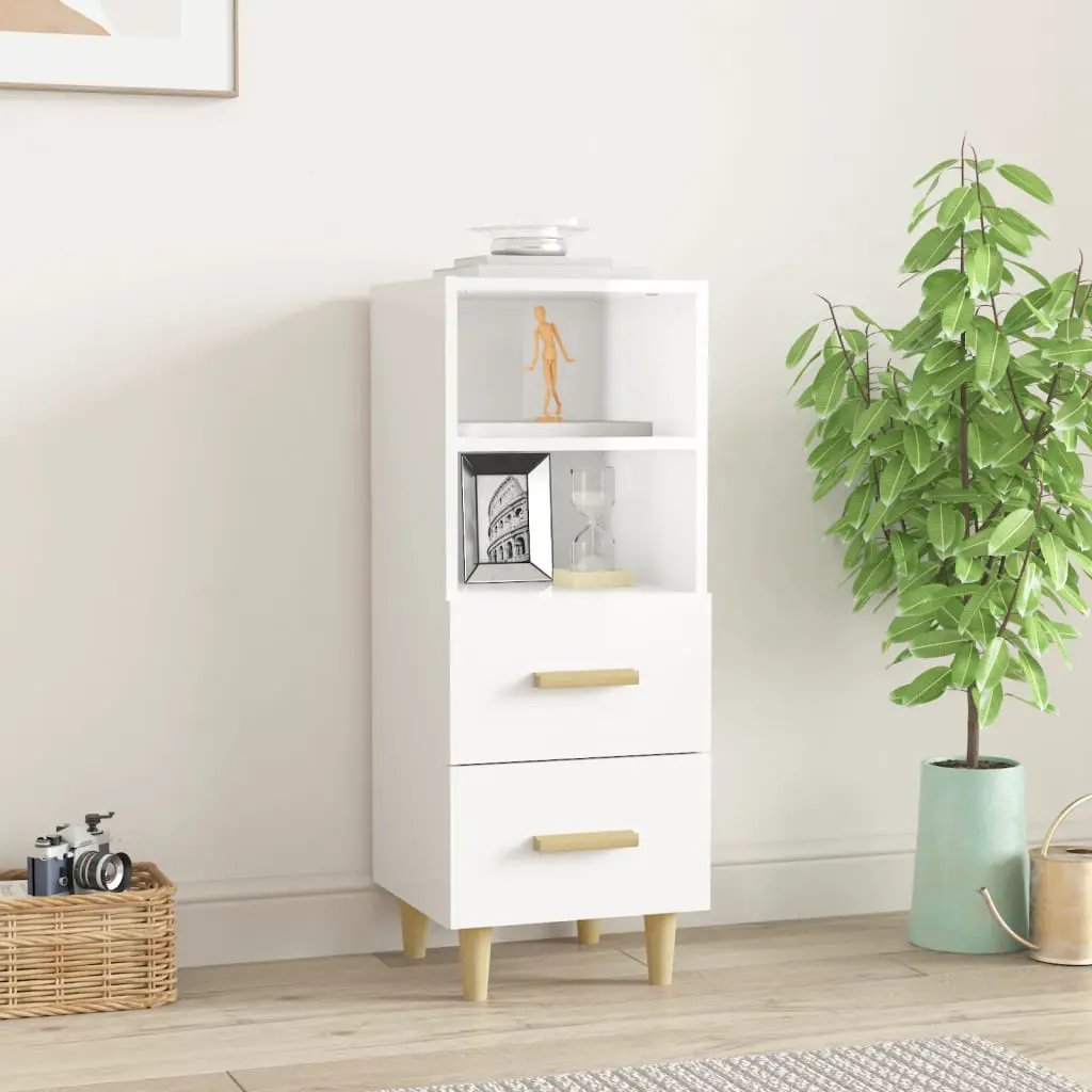 vidaXL vidaXL Sideboard Smoked Oak 34.5x34x90 cm Engineered Wood - Sideboard