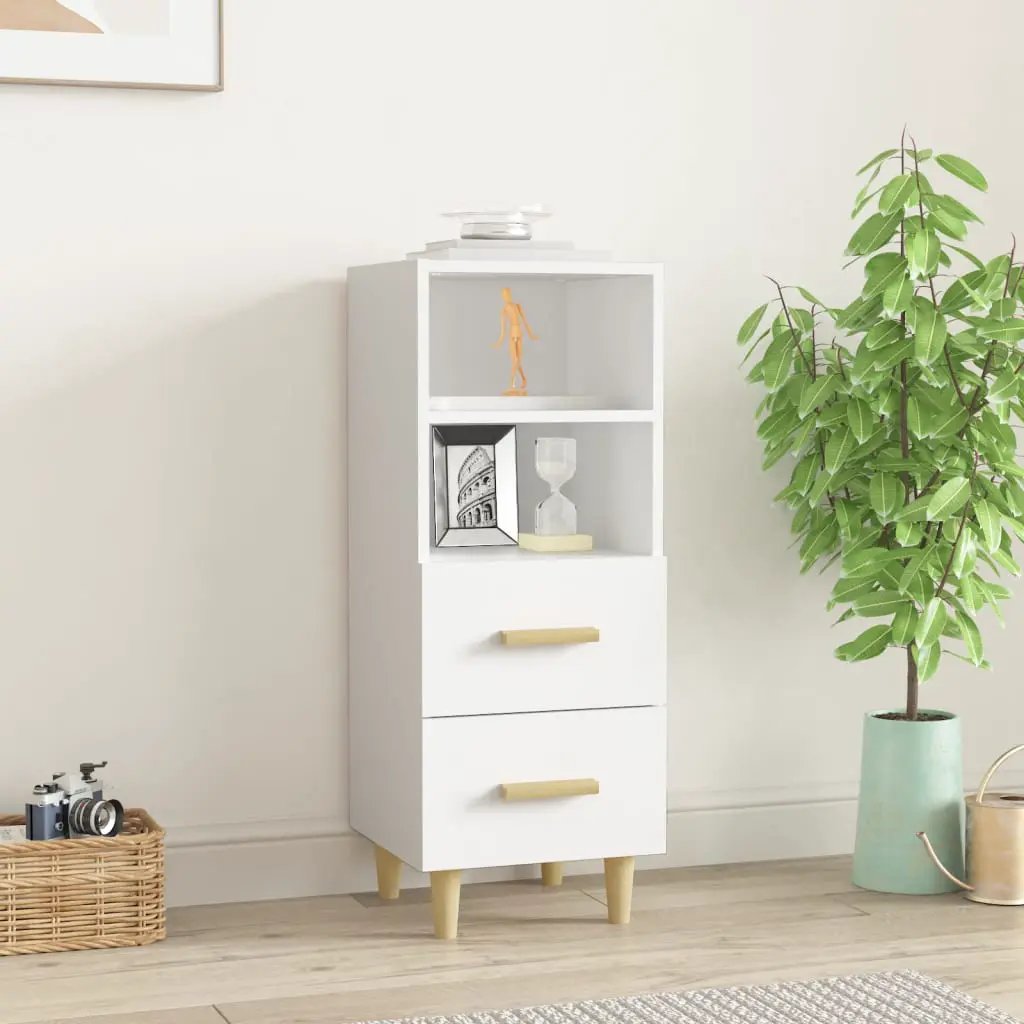 vidaXL vidaXL Sideboard Smoked Oak 34.5x34x90 cm Engineered Wood - Sideboard