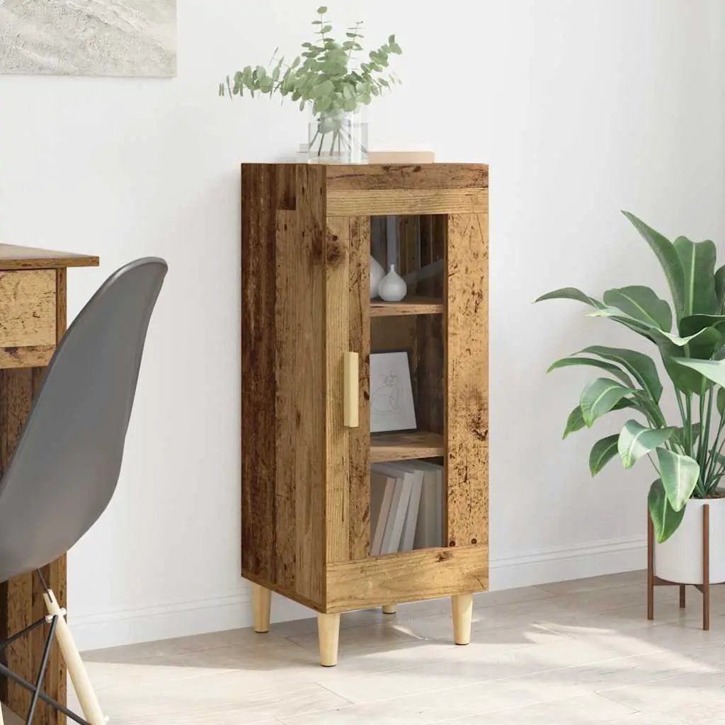 vidaXL vidaXL Sideboard Smoked Oak 34.5x34x90 cm Engineered Wood - Sideboard