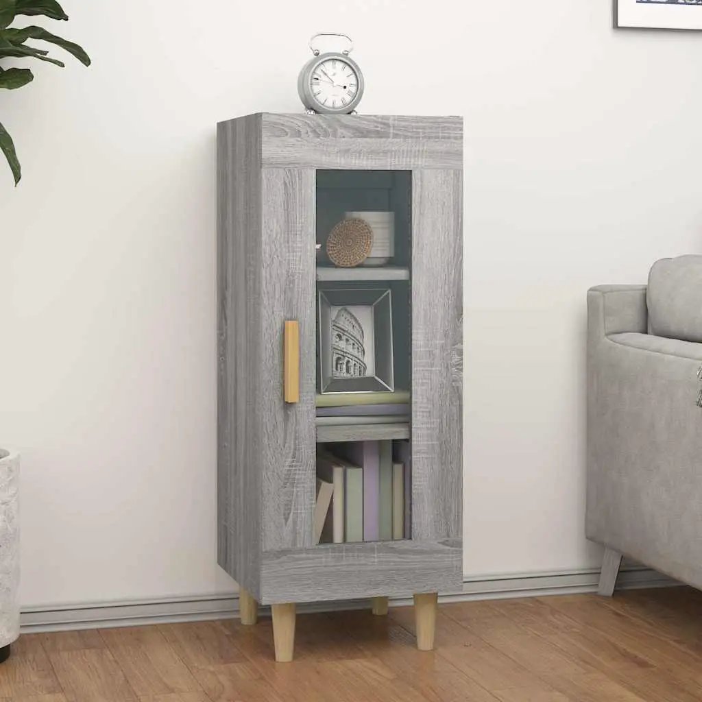 vidaXL vidaXL Sideboard Smoked Oak 34.5x34x90 cm Engineered Wood - Sideboard