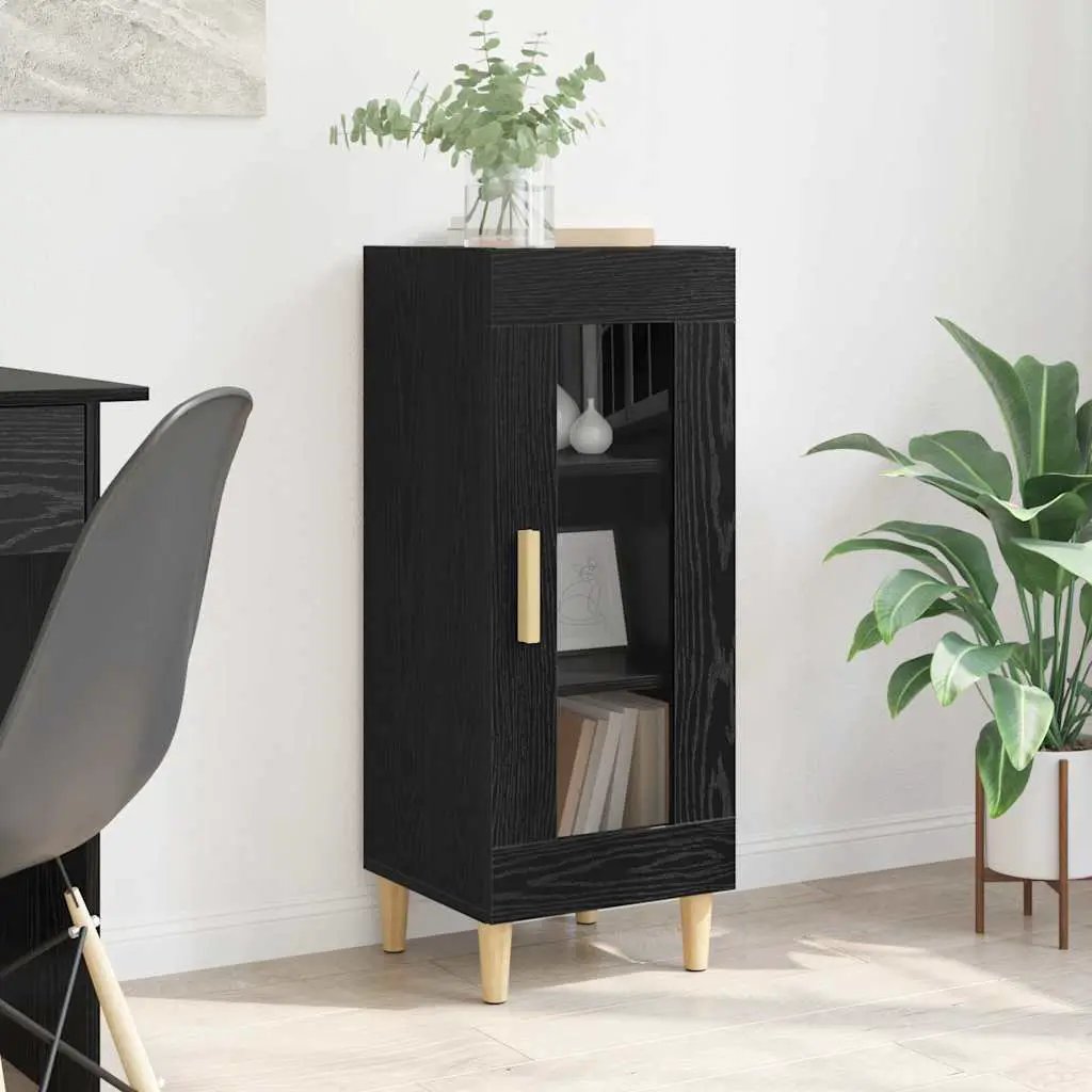 vidaXL vidaXL Sideboard Smoked Oak 34.5x34x90 cm Engineered Wood - Sideboard