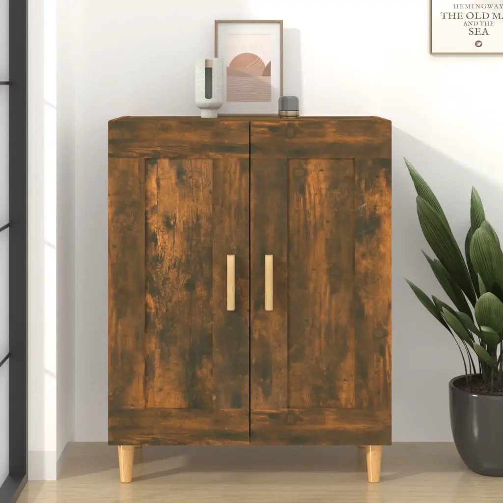 vidaXL vidaXL Sideboard Smoked Oak 69.5x34x90 cm Engineered Wood - Sideboard