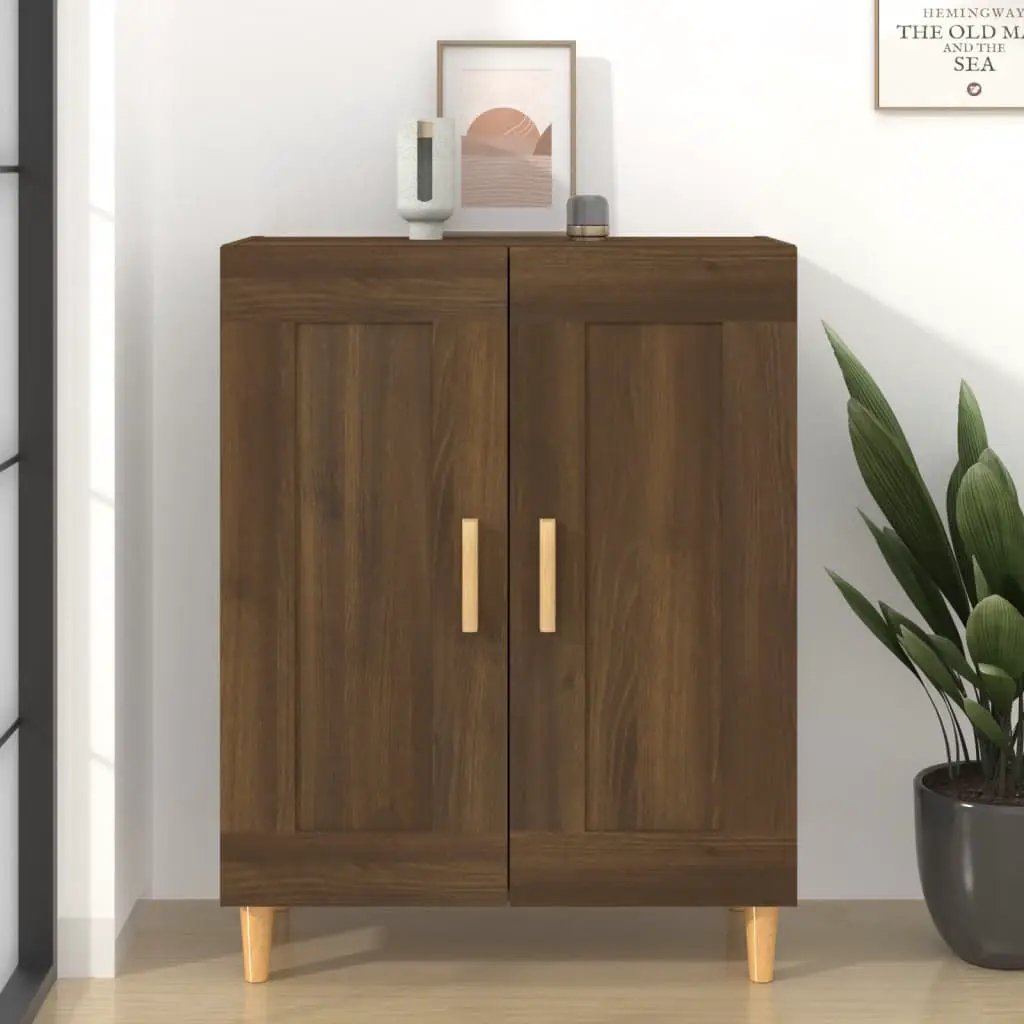 vidaXL vidaXL Sideboard Smoked Oak 69.5x34x90 cm Engineered Wood - Sideboard