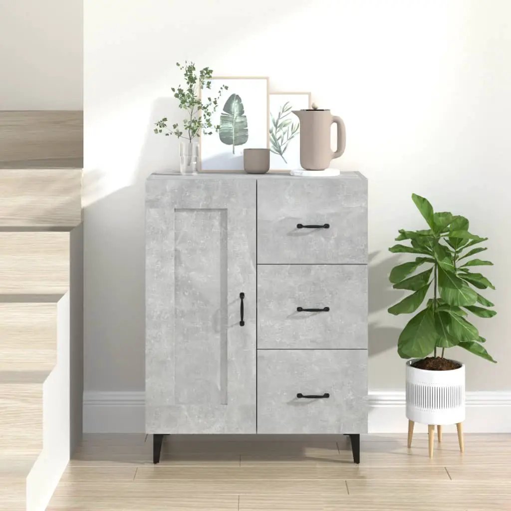 vidaXL vidaXL Sideboard Smoked Oak 69.5x34x90 cm Engineered Wood - Sideboard