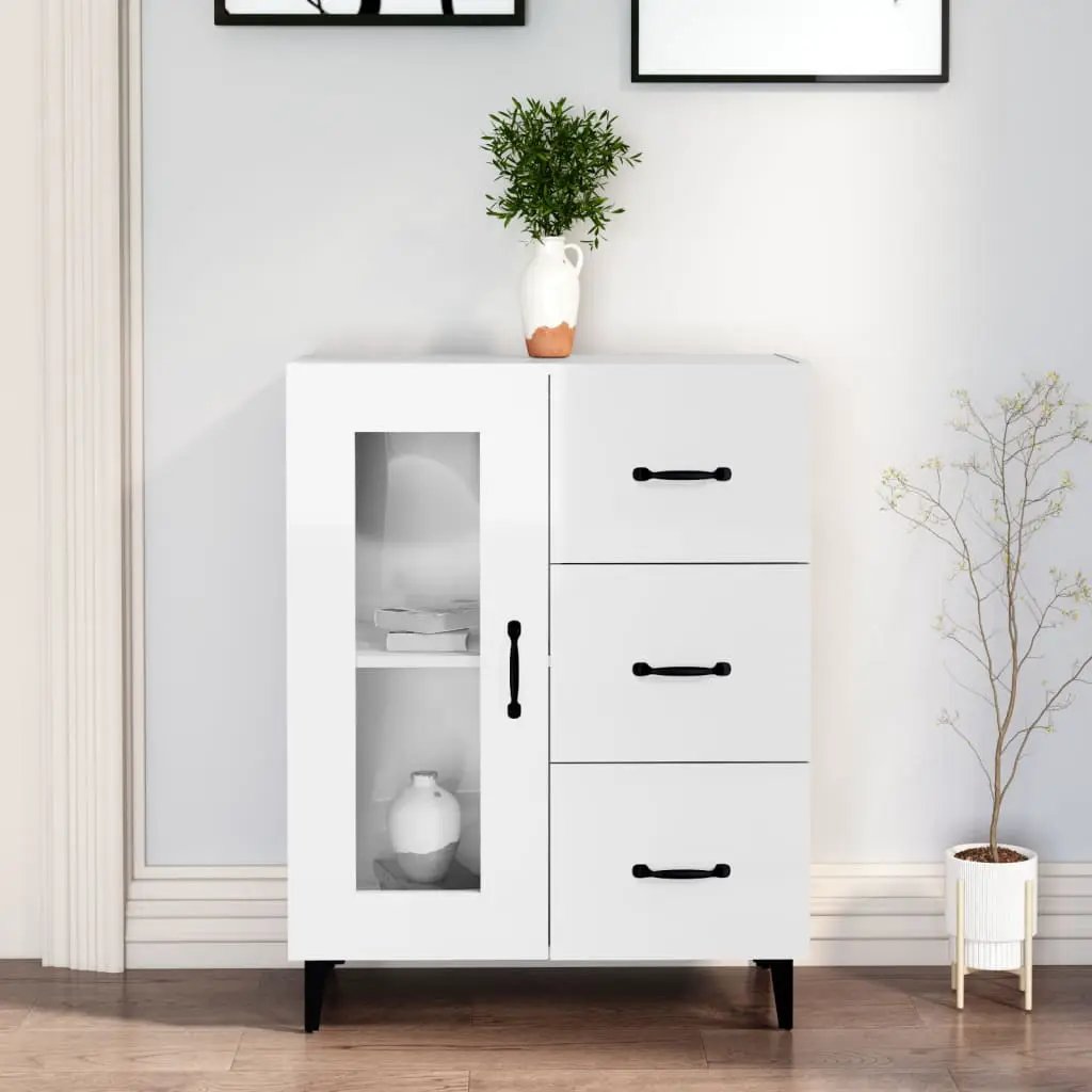 vidaXL vidaXL Sideboard Smoked Oak 69.5x34x90 cm Engineered Wood - Sideboard