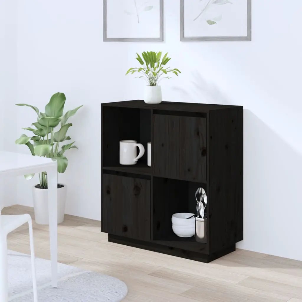 vidaXL vidaXL Sideboard 74x35x80cm Solid Wood Pine - Sideboard