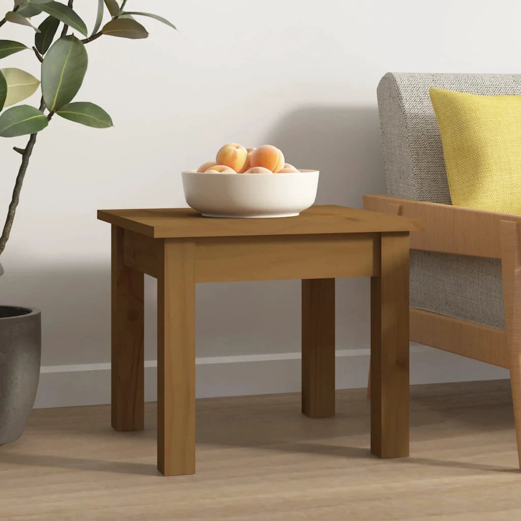 VidaXL Coffee Table 110x50x30 Solid Pine Home by vidaXL