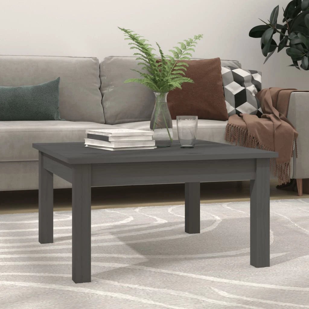 vidaXL VidaXL Coffee Table 110x50x30 Solid Pine Home - Coffee Table
