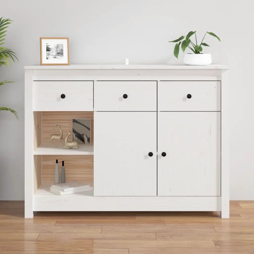 vidaXL vidaXL Sideboard 100x35x74 cm Solid Wood Pine - Sideboard