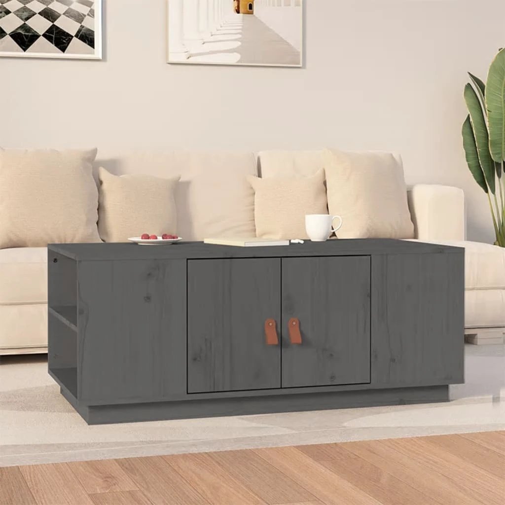 vidaXL Coffee Table 100x50x41 Solid Pine Lounge by vidaXL