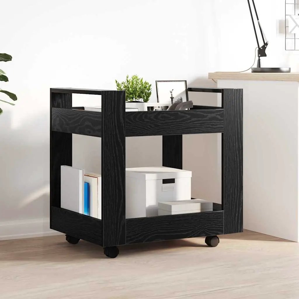 vidaXL Desk Trolley Old Wood 60 x 45 x 60 cm Engineered Wood - from vidaXL