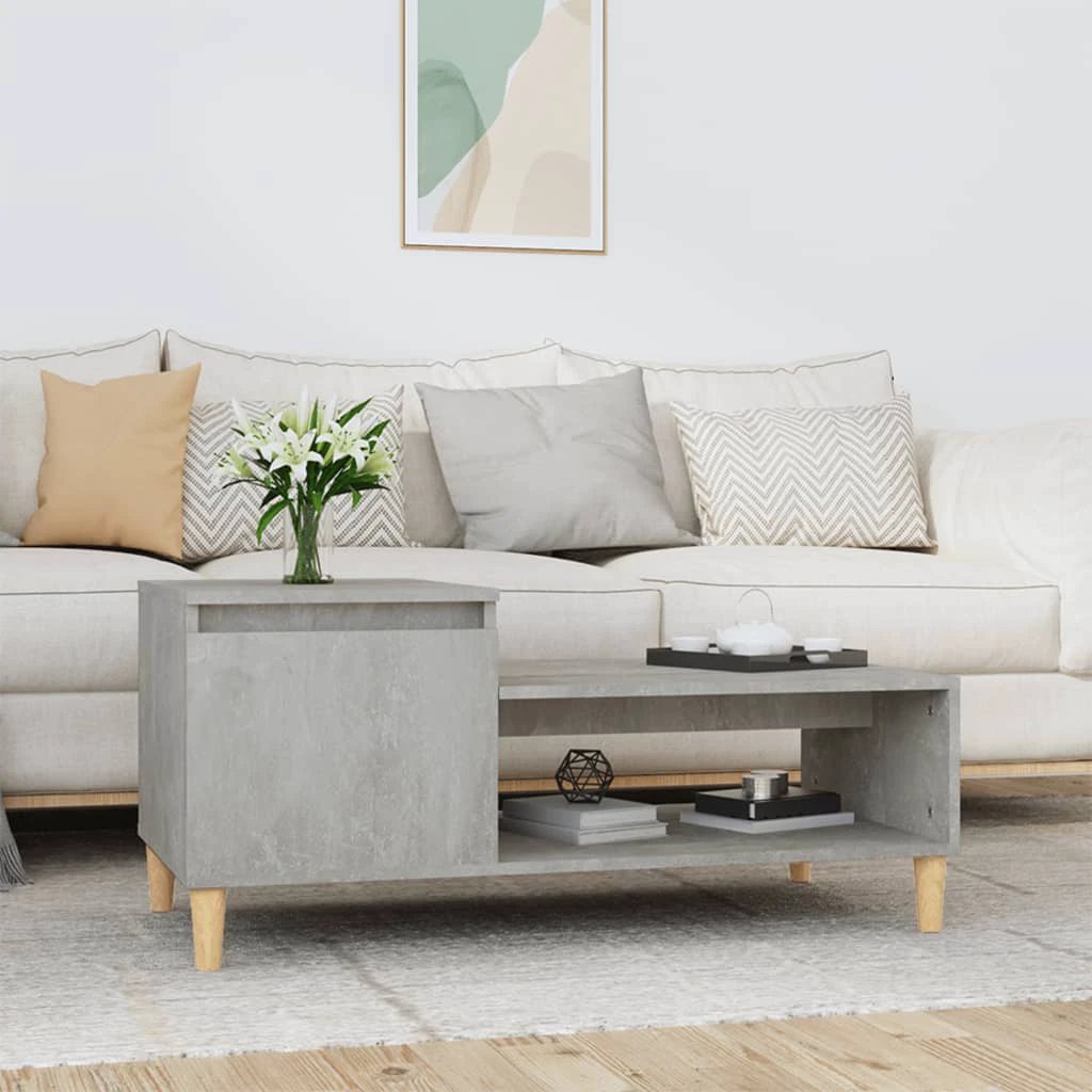 vidaXL VidaXL Coffee Table 100x50x45 Engineered Wood - Coffee Table
