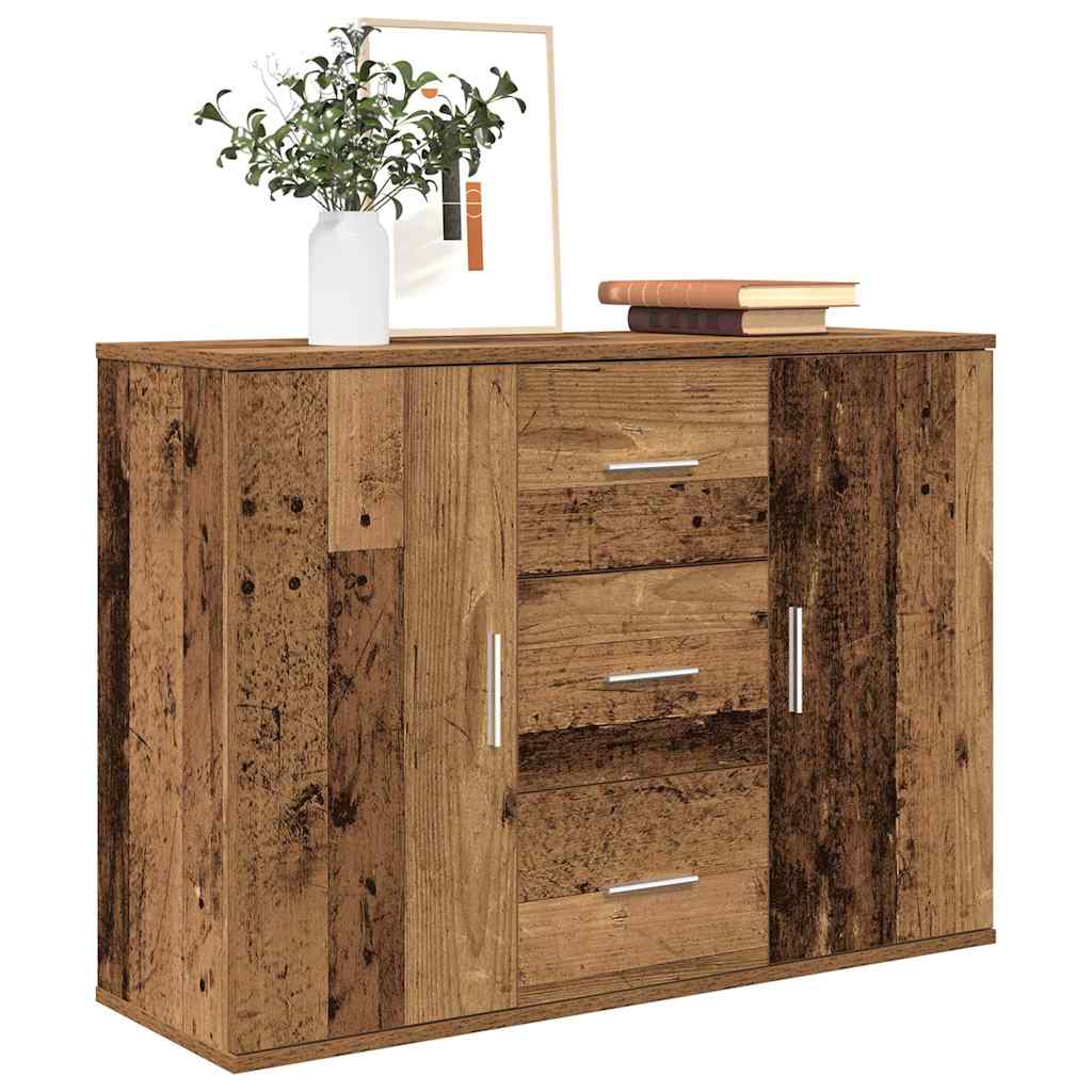 vidaXL vidaXL Sideboard White 91x29.5x65 cm Engineered Wood - Sideboard