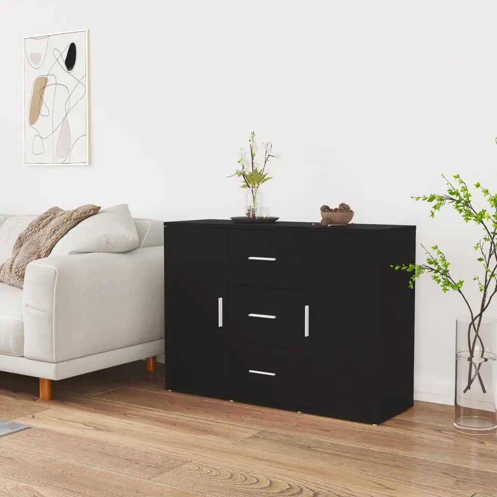 vidaXL vidaXL Sideboard White 91x29.5x65 cm Engineered Wood - Sideboard