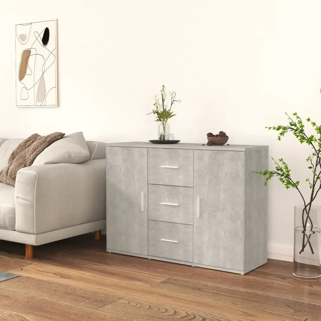 vidaXL vidaXL Sideboard White 91x29.5x65 cm Engineered Wood - Sideboard