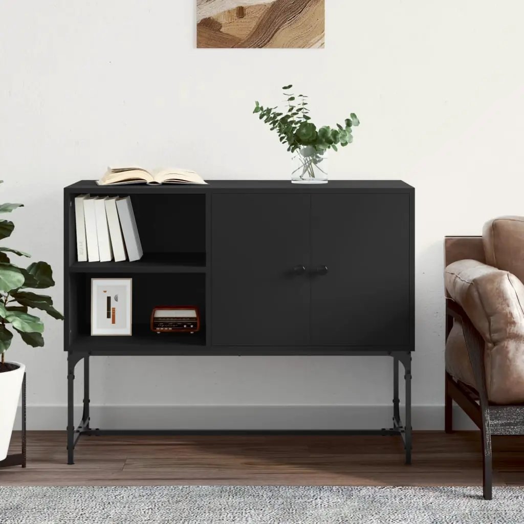 vidaXL vidaXL Sideboard Smoked Oak 100x40x79.5 cm Engineered Wood - Sideboard