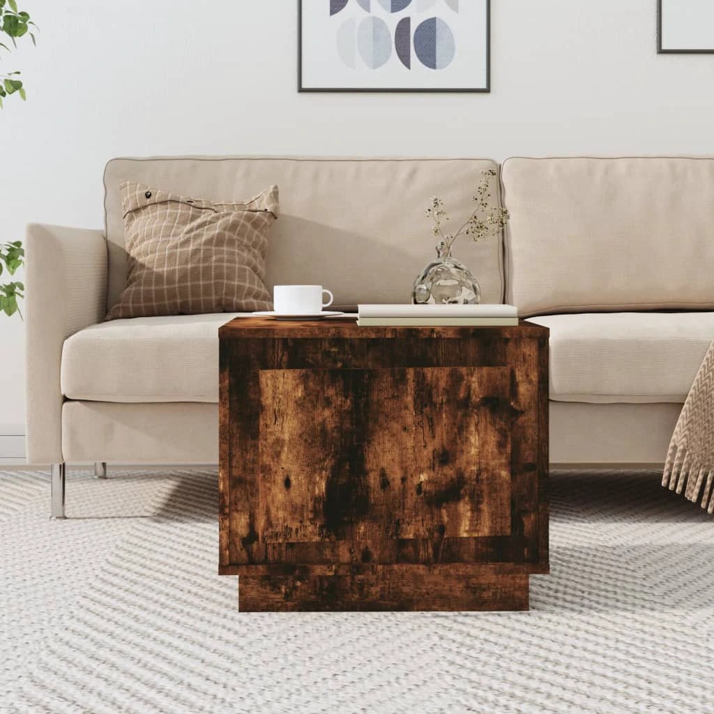 VidaXL Coffee Table 51x50x44 cm Moisture Resistant Engineered Wood Living Room Decor by vidaXL