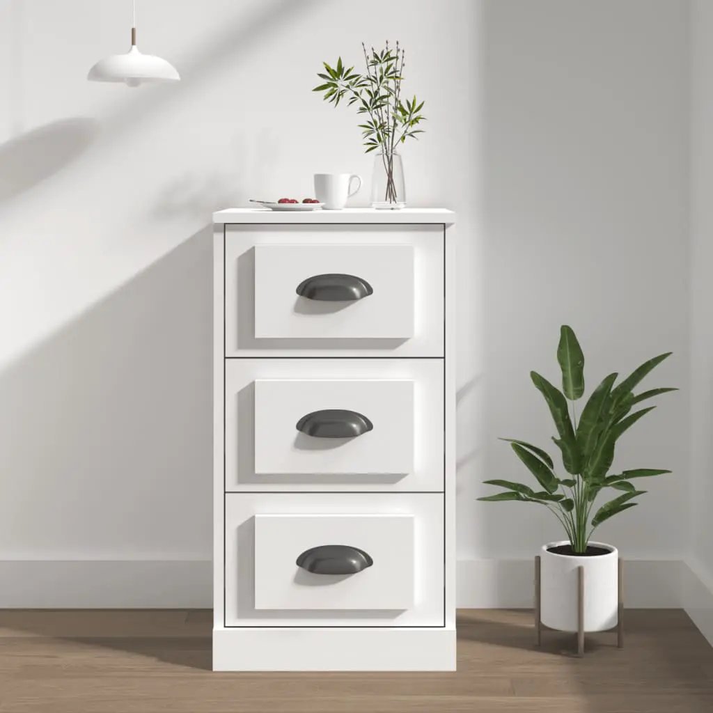 vidaXL vidaXL Sideboard White 36x35.5x67.5 cm Engineered Wood - Sideboard