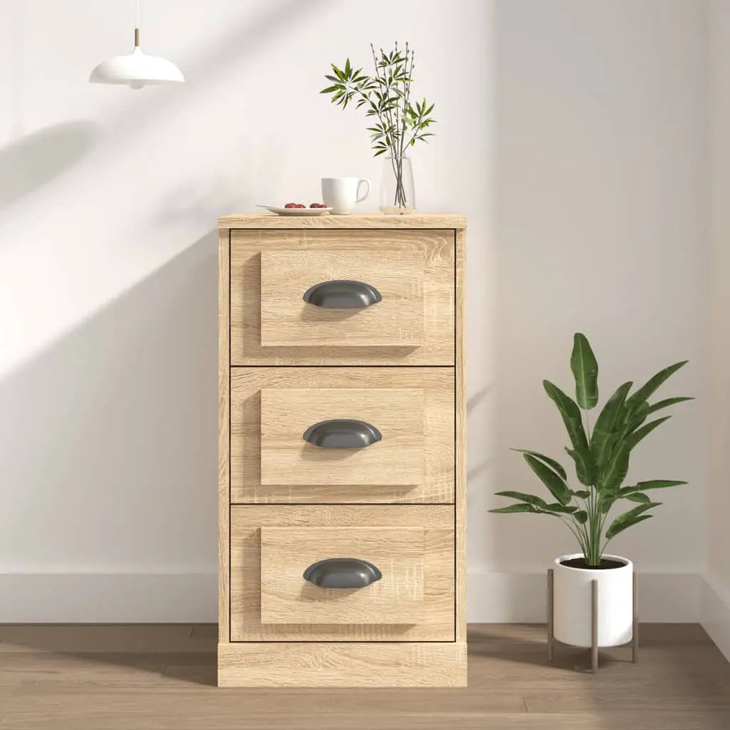 vidaXL vidaXL Sideboard White 36x35.5x67.5 cm Engineered Wood - Sideboard