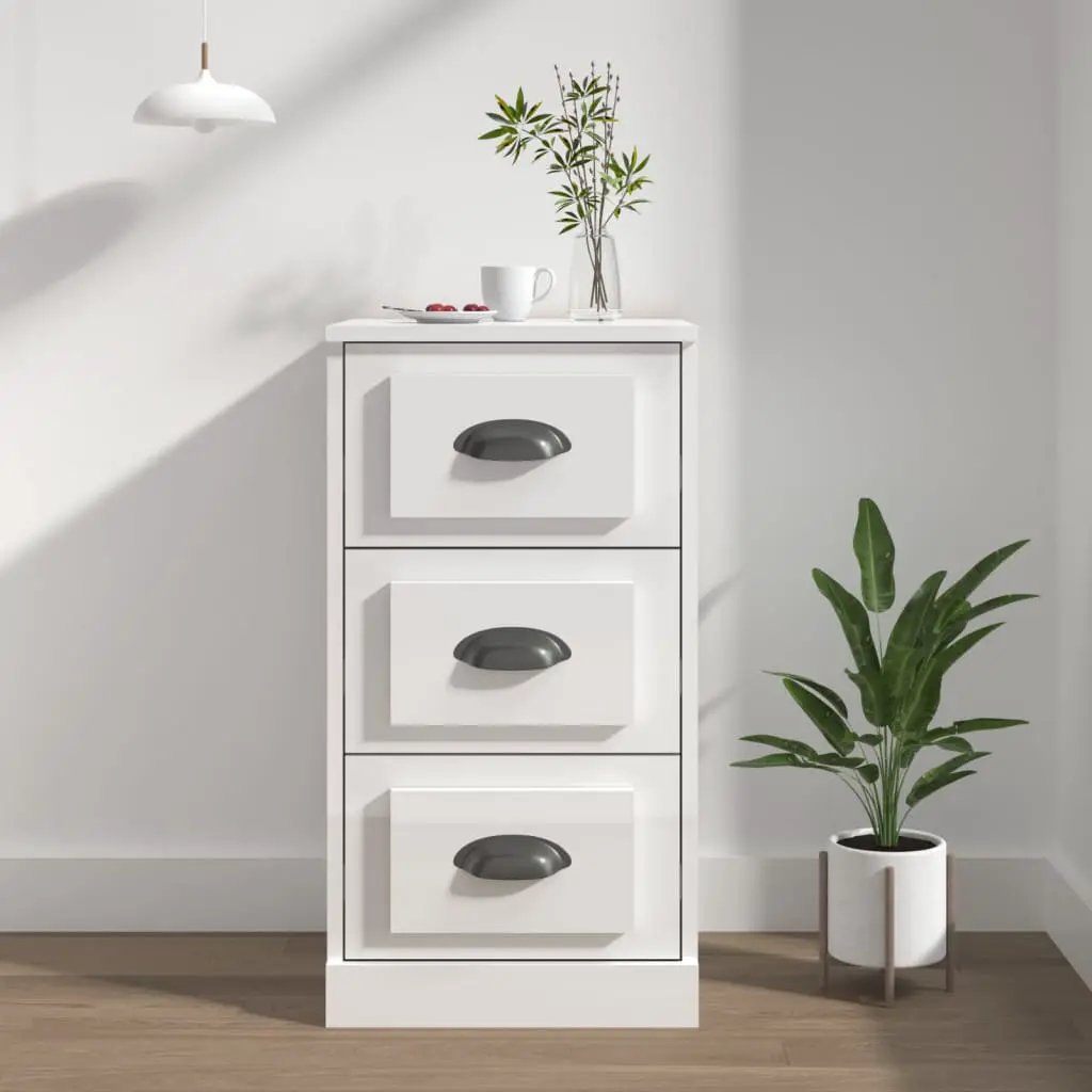 vidaXL vidaXL Sideboard White 36x35.5x67.5 cm Engineered Wood - Sideboard