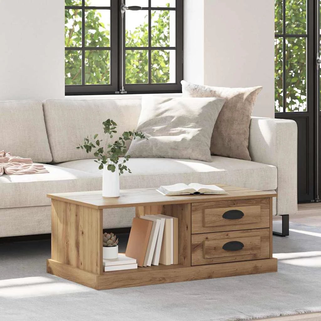 VidaXL Coffee Table 90x50x35 Engineered Wood by vidaXL
