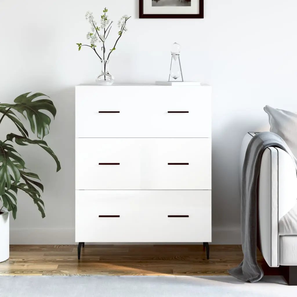 vidaXL vidaXL Sideboard White 69.5x34x90 cm Engineered Wood - Sideboard