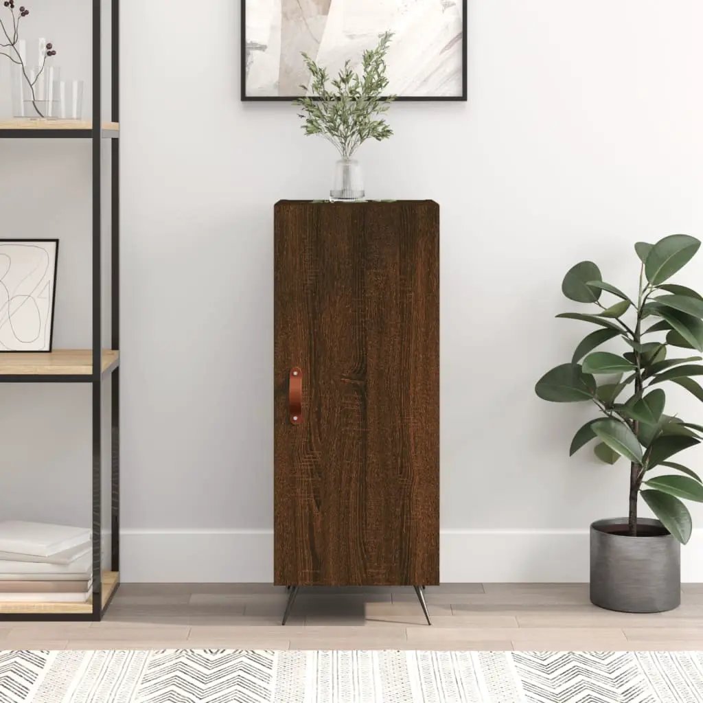 vidaXL vidaXL Sideboard White 34.5x34x90 cm Engineered Wood - Sideboard