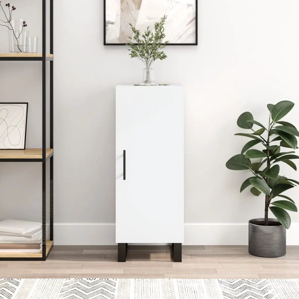 vidaXL vidaXL Sideboard White 34.5x34x90 cm Engineered Wood - Sideboard